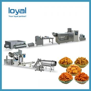 Commercial snacks food processing line Single screw fried food equipment
